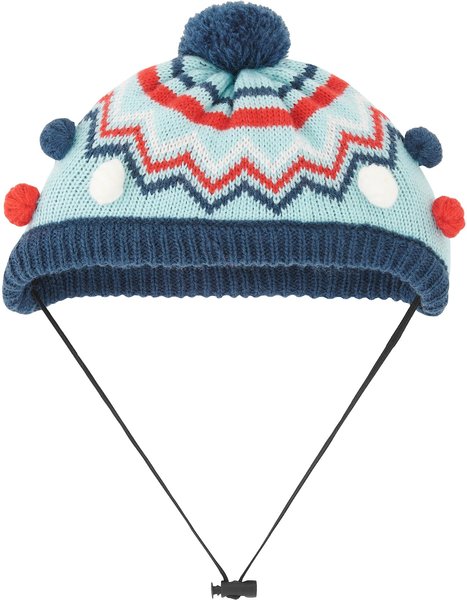 Frisco Pom Pom Dog & Cat Knitted Hat, Medium/Large slide 1 of 5