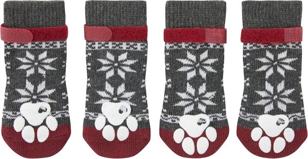 Frisco Non-Skid Non-Skid Fair Isle Dog Socks, Size 3 slide 1 of 6