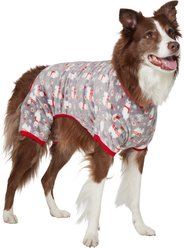 Frisco Holiday Llama Dog & Cat Cozy Plush Fleece PJs, XX-Large