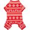 Show in main carousel: Frisco Holiday Fair Isle Dog & Cat Cozy Polar Fleece PJs, DNU, Small slide 4 of 9