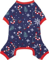 Frisco Snowy Nights Dog & Cat Cozy Polar Fleece PJs, Small