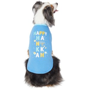 Frisco Happy Hanukkah Dog & Cat T-shirt, Large