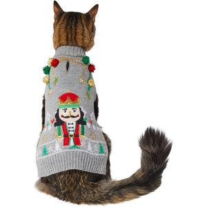 Frisco Nutcracker Dog & Cat Sweater, X-Small