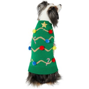 Frisco Christmas Tree Dog & Cat Ugly Sweater, Large