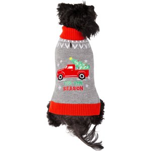 Frisco Holiday Truck Dog & Cat Sweater, Large