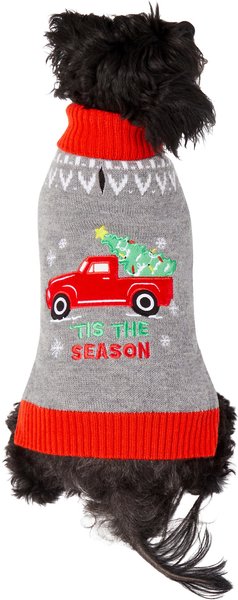 Frisco Holiday Truck Dog & Cat Sweater, X-Large slide 1 of 7