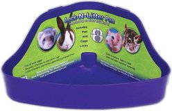 Ware Lock-N-Litter Small Animal Litter Pan, Color Varies, Regular & Carefresh Rabbit & Ferret Litter, 4.5-lb bag slide 2 of 6