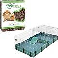 MidWest Guinea Habitat Guinea Pig Home, Plus & Carefresh Small Animal Bedding, Natural, 60-L