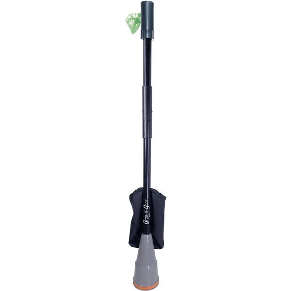 GRABNGONE Sport No Mess Portable Dog Pooper Scooper, 17in