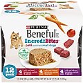 Purina Beneful IncrediBites Pate Variety Pack Wet Dog Food, 3-oz can, case of 24