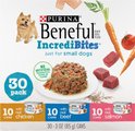 Purina Beneful IncrediBites Variety Pack Canned Dog Food, 3-oz can, case of 30