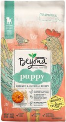 Purina Beyond Natural, High Protein Chicken & Oatmeal Recipe Dry Puppy Food, 3-lb bag