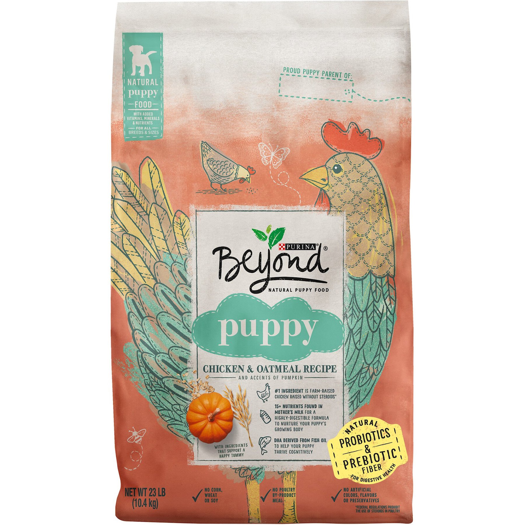 PURINA BEYOND Natural High Protein Chicken Oatmeal Recipe