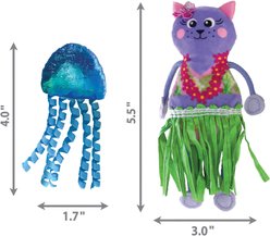 KONG Tropics Hula Cat Toy, 2 count slide 2 of 3