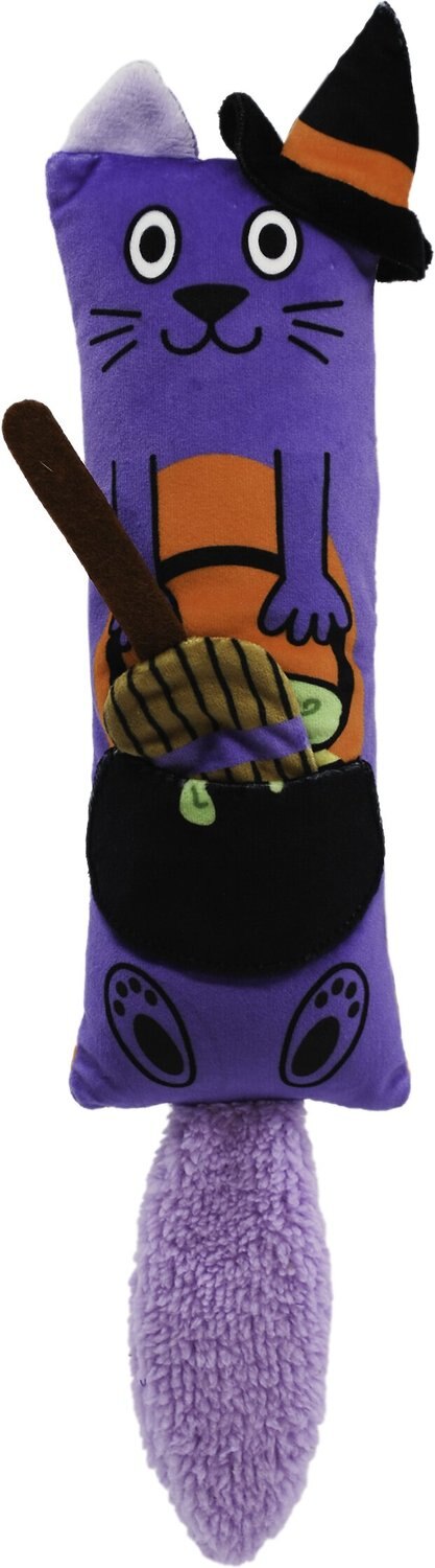KONG Holiday Kickeroo 2-in-1 Plush Cat Toy with Catnip