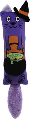 Show full view: KONG Kickeroo 2-in-1 Witch Plush Cat Toy with Catnip slide 4 of 6
