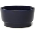 Waggo Gloss Ceramic Dog Bowl, Midnight, 8-cup