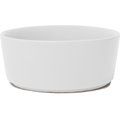 Waggo Simple Solid Ceramic Dog & Cat Bowl, Light Grey, 8-cup