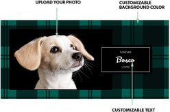 Frisco Personalized Plaid White Coffee Mug, 15-oz slide 2 of 4