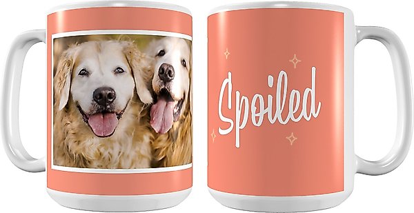 Frisco Personalized Spoiled White Coffee Mug, 15-oz slide 1 of 5