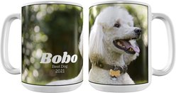 Frisco Personalized Classic Photo White Coffee Mug, 15-oz