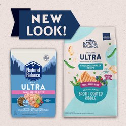 Natural Balance Original Ultra Chicken & Barley Formula Small Breed Bites Dry Dog Food, 11-lb bag slide 2 of 6