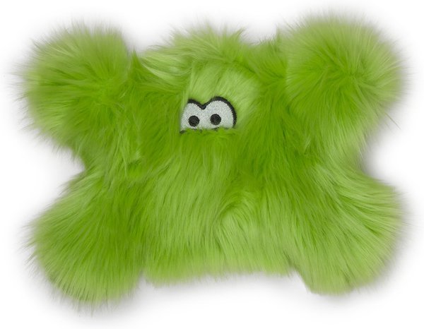 West Paw Froid Squeaky Stuffing-Free Plush Dog Toy, Lime slide 1 of 6