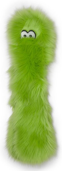 West Paw Judith Squeaky Stuffing-Free Plush Dog Toy, Lime slide 1 of 6
