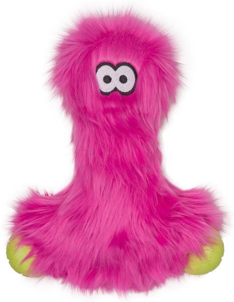 West Paw Lewis Squeaky Plush Dog Toy, Hot Pink slide 1 of 6