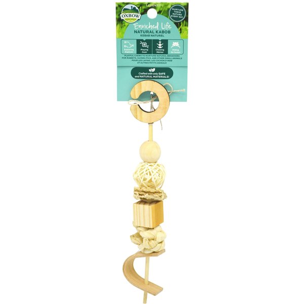 OXBOW Enriched Life Natural Play Dangly Small Animal Toy, Style Varies