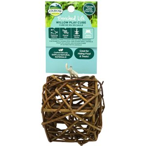 Oxbow Enriched Life Willow Play Cube Small Animal Toy