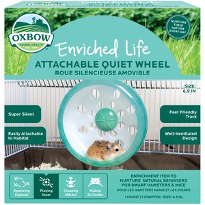 Oxbow Enriched Life Attachable Quiet Wheel Small Animal Toy