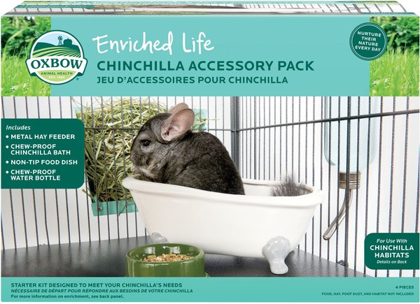 Oxbow Enriched Life Chinchilla Accessory Pack slide 1 of 9