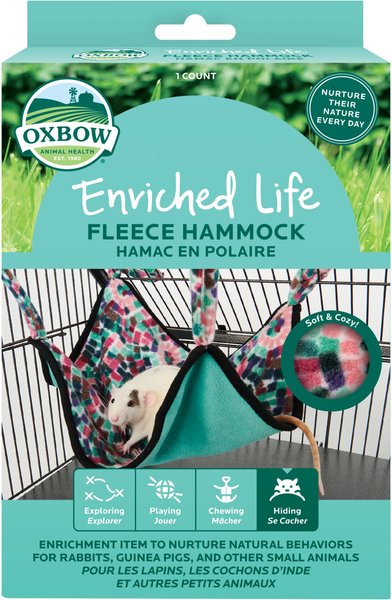 Oxbow Enriched Life Fleece Small Animal Hammock slide 1 of 9