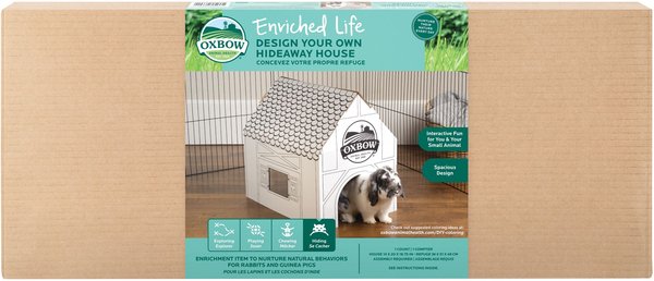 Oxbow Enriched Life Design Your Own Hideaway House Small Animal Hideaway slide 1 of 9