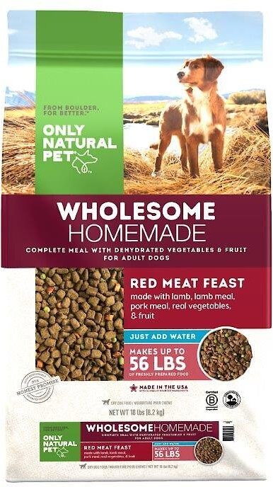 only natural pet wholesome homemade dehydrated dog food