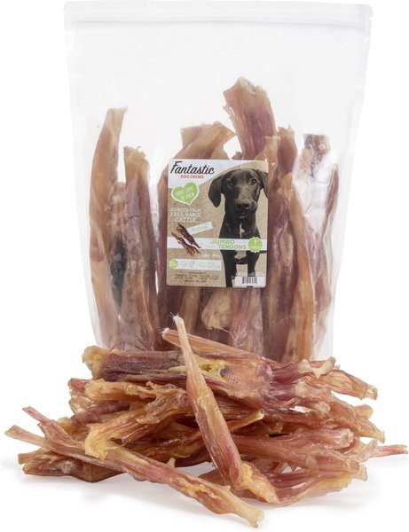 Fantastic Dog Chews Jumbo Tendons Grain-Free Dog Treats, 25 count slide 1 of 3