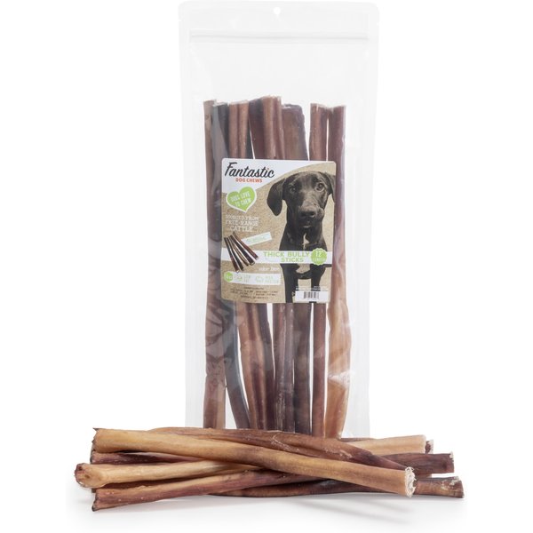 BEST BULLY STICKS 12" Bully Stick Dog Treats, 20 count