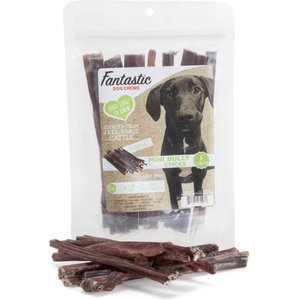 Fantastic Dog Chews Mini Bully Sticks Grain-Free Dog Treats, 6-in, 3-oz bag