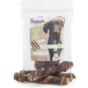 Fantastic Dog Chews Stuffed Gullets with Junior Bully Dog Treats, 6-in, 3 count