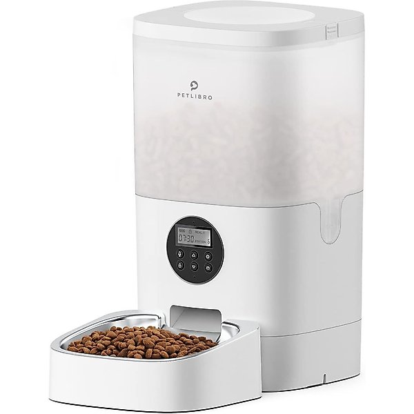 PETLIBRO Automatic Cat Feeder with Stainless Bowls Cat & Dog Food