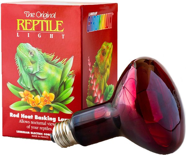 Chromalux Red Heat Infrared Day Heat Basking Reptile Lamp, 100-watt slide 1 of 3