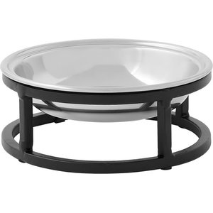 Premium Slanted Square Stainless Steel Bowl – Indestructible Dog