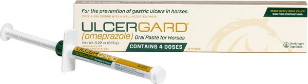 ULCERGARD Omeprazole Paste Horse Treatment, 1 syringe, .22-oz syringe ...