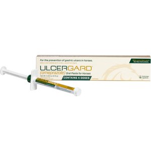 Ulcergard Omeprazole Paste Horse Treatment, 1 syringe, .22-oz syringe