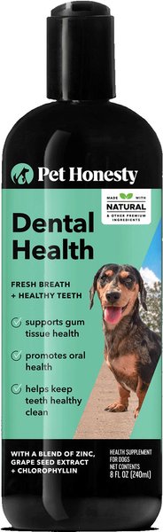 PetHonesty Oral Hygiene Dog Dental Water Additive, 8-oz bottle slide 1 of 7