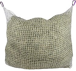 Kensington Protective Products Freedom Feeder 8 Flake Slow Feeding Extended Horse Day Net, White, 1-in