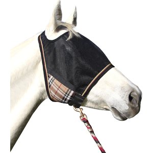 Kensington UViator CatchMask Horse Fly Mask, Deluxe Black, Average
