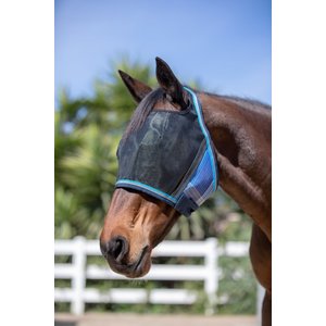 Kensington Protective Products UViator CatchMask Horse Fly Mask, Kentucky Blue, Small