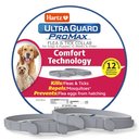 Hartz Ultra Guard ProMax Flea & Tick Collar for Dogs, 2 collars (12-mos. supply), Gray